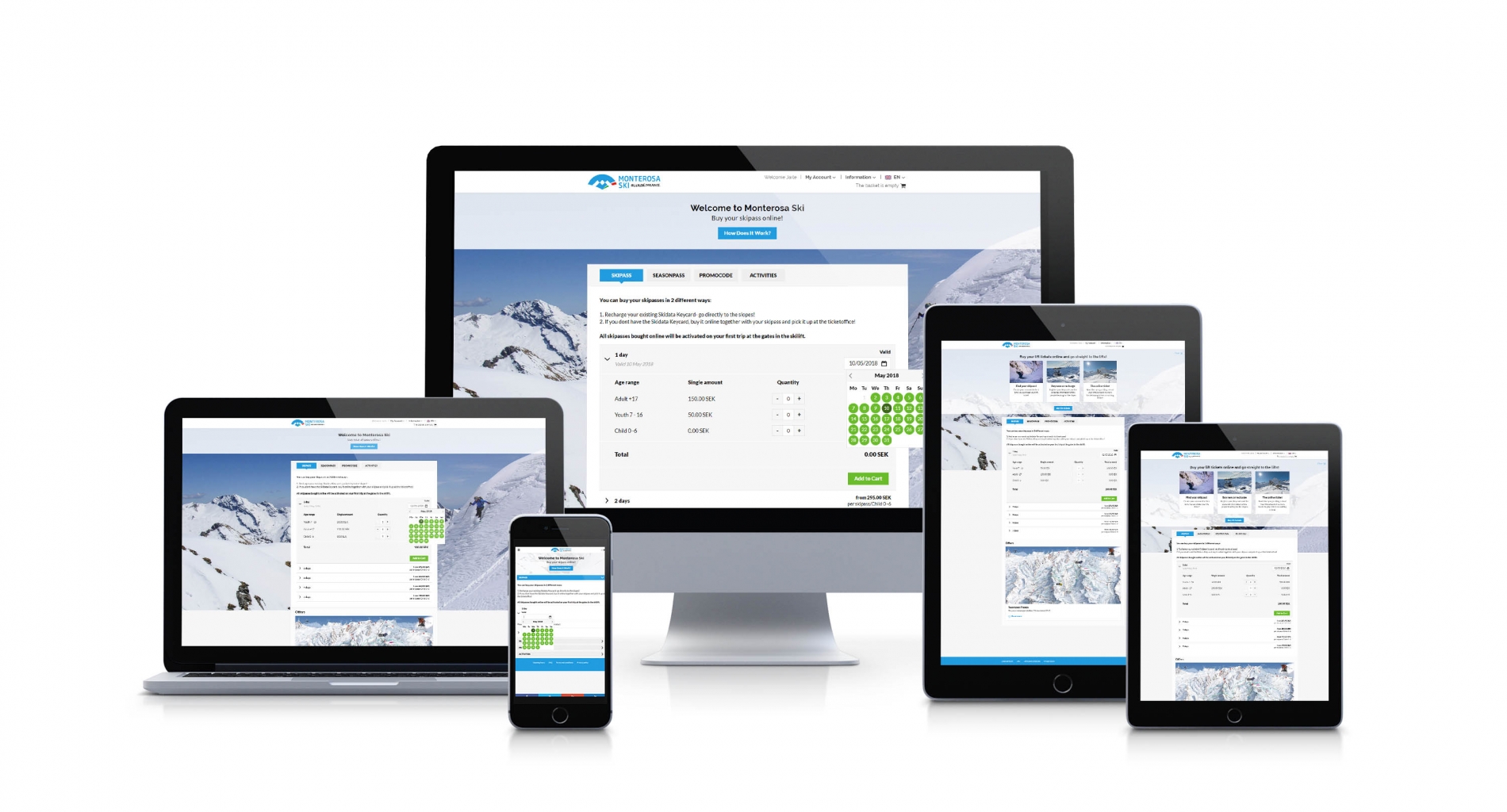 Skiperformance e-commerce platform